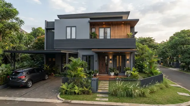 Warna Cat Rumah Bagian Luar yang Elegan