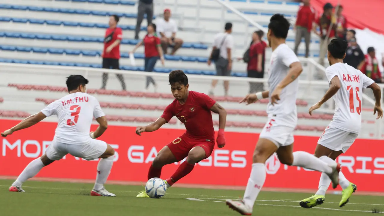 Timnas Indonesia U-22 Vs Myanmar U-22