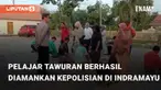 Beredar video terkait sekelompok pelajar yang lakukan aksi tawuran. Aksi tersebut terjadi di kawasan Gor Singalodra, Indramayu