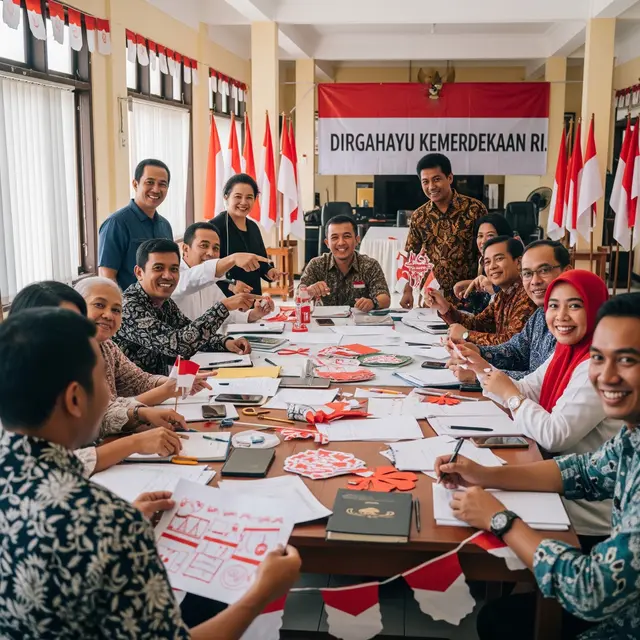 9 Contoh Susunan Panitia 17 Agustus, Lengkap dengan Tugas Setiap Jabatan