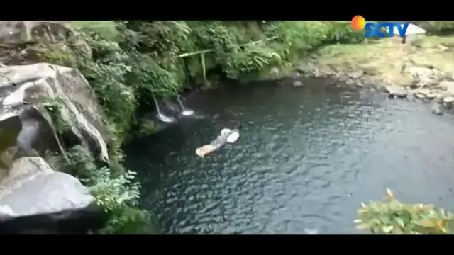 Yuk, coba olahraga ekstrem "cliff jumping" di lereng gunung Slamet. Seperti apa ya keseruannya?