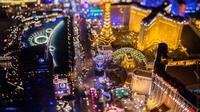 Menakjubkan Keindahan Las Vegas di Malam Hari!