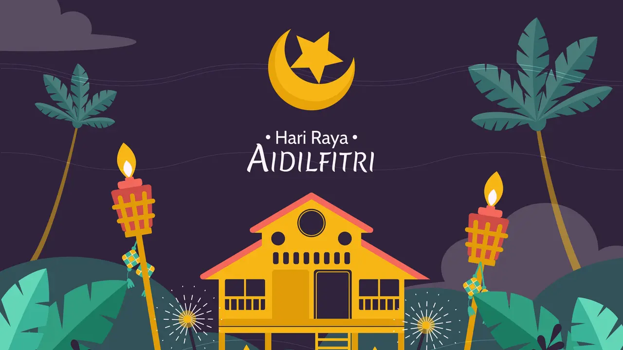 Ilustrasi Lebaran, Hari Raya Idulfitri