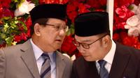 Mesranya Prabowo dan Ridwan Kamil