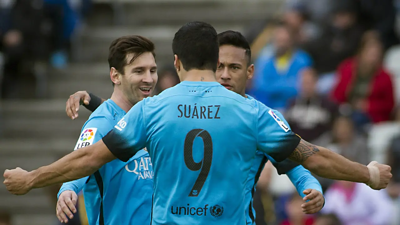 Lionel Messi, Luis Suarez, dan Neymar