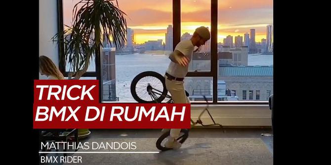 VIDEO: Karantina Akibat Virus Corona, Rider BMX ini Tetap Kreatif