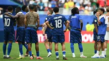 Pemain Timnas Prancis harus mengakui keunggulan Inggris dalam laga perebutan peringkat ketiga Piala Dunia 2026 di Miami Stadium, Minggu (19/7/2026) pagi WIB. (CHANDAN KHANNA / AFP)