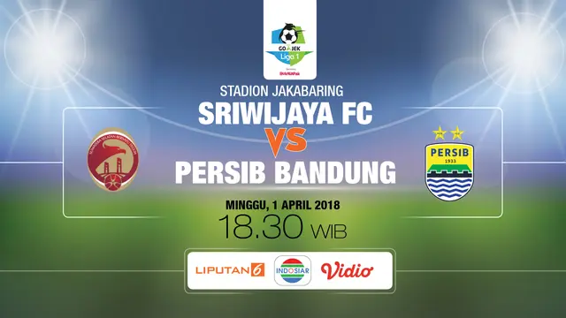 Prediksi Sriwijaya FC Vs Persib Bandung
