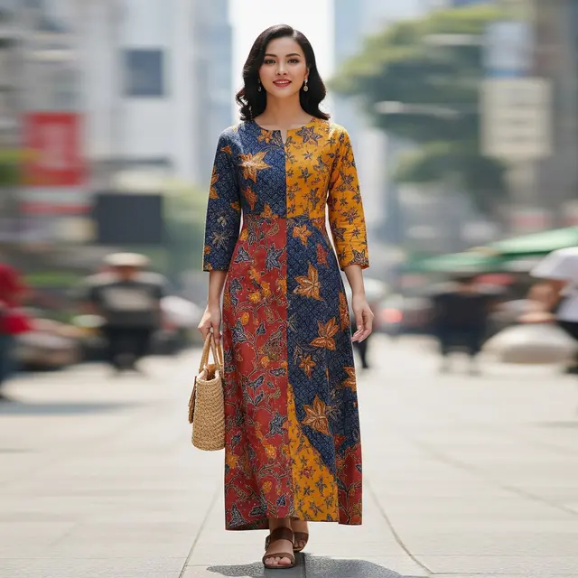Model Dress Batik Kekinian untuk Tampilan Cantik dan Stylish