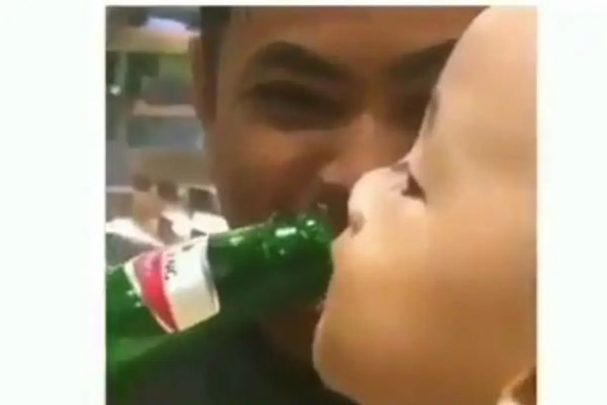 [Bintang] Heboh! Seorang Pria Diduga Cekoki Bayinya dengan Minuman Keras