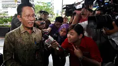 Panitera Mahkamah Konstitusi (MK) Kasianur Sidauruk kembali diperiksa KPK, Jakarta, Senin (15/12/2014). (Liputan6.com/Miftahul Hayat)