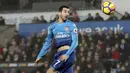 Merapat ke Arsenal, Henrikh Mkhitaryan menerima gaji sebesar 120.000 per minggu dengan durasi kontrak selama tiga tahun hingga 2021.(Nick Potts/PA via AP)