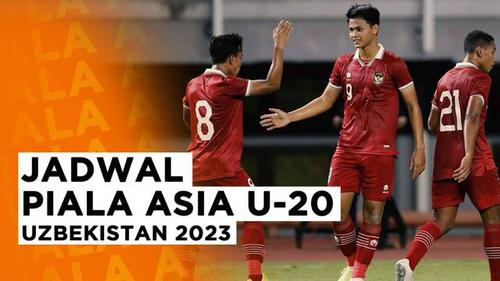 MOTION GRAFIS: Jadwal Piala Asia U-20 2023, Timnas Indonesia vs Timnas Irak jadi Laga Pembuka