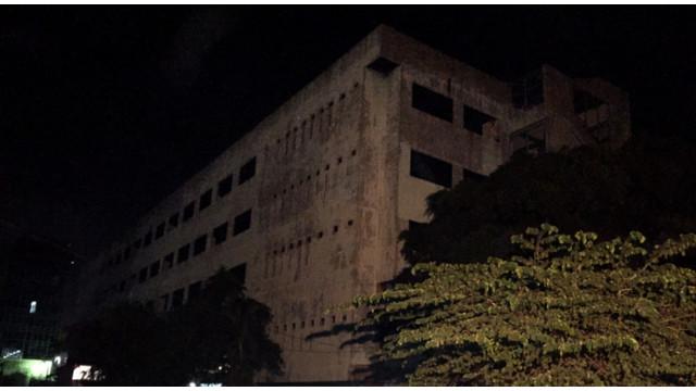 Sosok kuntilanak tertangkap kamera di salah satu gedung di kawasan Kalimalang.