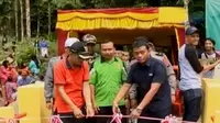 Jembatan Asa SCTV akhirnya diresmikan di Jorong Talago, Kecamatan Malalak, Sumatera Barat. 