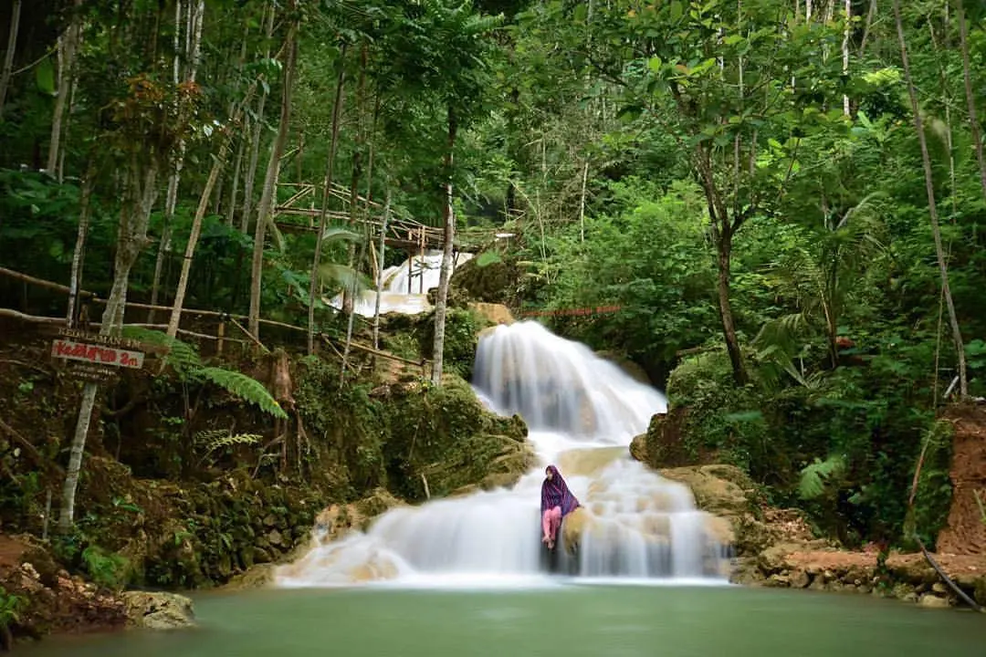 Taman Sungai Mudal, Kulon Progo, Yogyakarta. (ratihsukmaresi/Instagram)