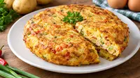 Resep Telur Dadar Kentang yang Tebal dan Lembut, Lengkap dengan Tips Anti-Kempes