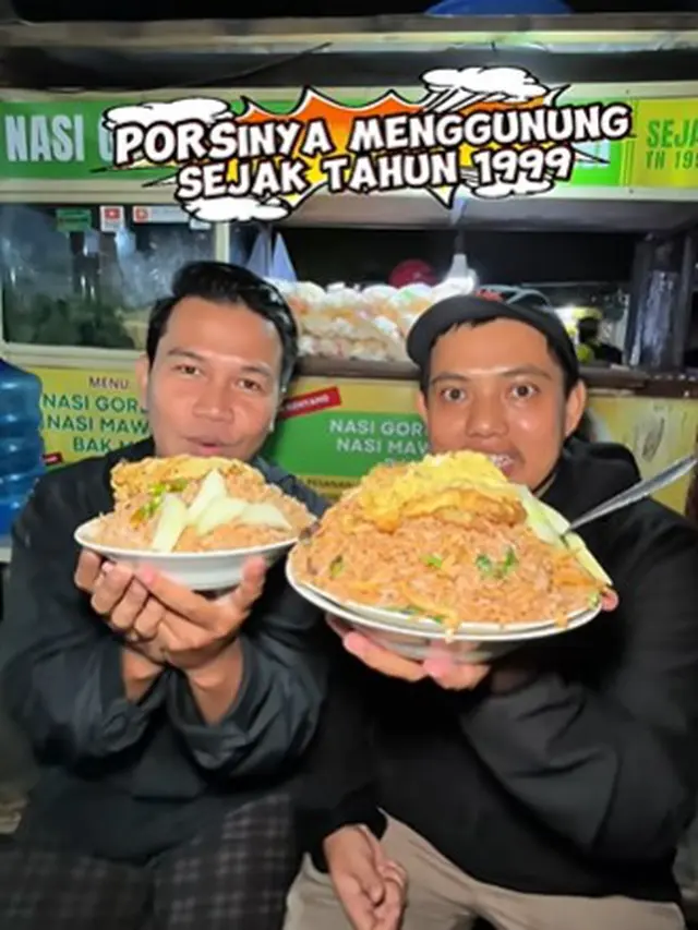 Nasi Goreng Gunung Pak Gani (TikTok/eatmalang.kuy)