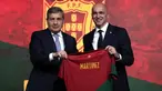 Pelatih asal Spanyol, Roberto Martinez resmi ditetapkan sebagai pelatih Timnas Portugal oleh Federasi Sepak Bola Portugal (FPF) pada Senin (9/1/2023) waktu setempat. Timnas Portugal sendiri sebelumnya telah menonaktifkan Fernando Santos dari kursi pelatih setelah kegagalan Portugal di ajang Piala Dunia 2022 lalu. Berikut daftar lima pelatih terakhir yang pernah membesut timnas berjuluk Seleccao ini. (AFP/Carlos Costa)