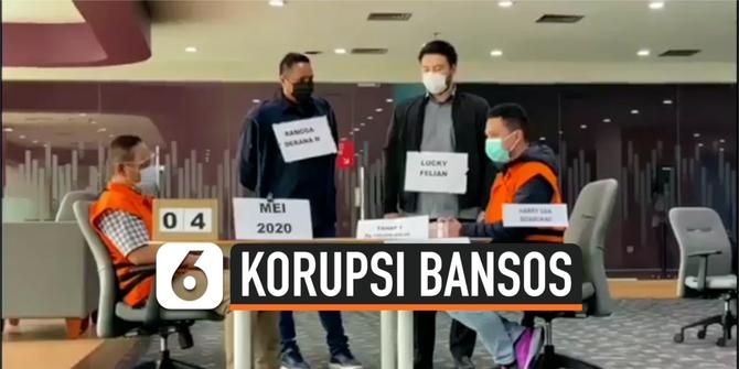 VIDEO: Korupsi Bansos, KPK Gelar Rekonstruksi Kasus Korupsi Bansos