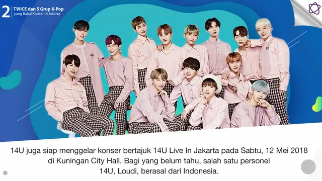 [Bintang] TWICE dan 5 Grup K-Pop yang Bakal Konser di Jakarta
