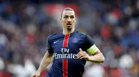 Striker PSG Zlatan Ibrahimovic