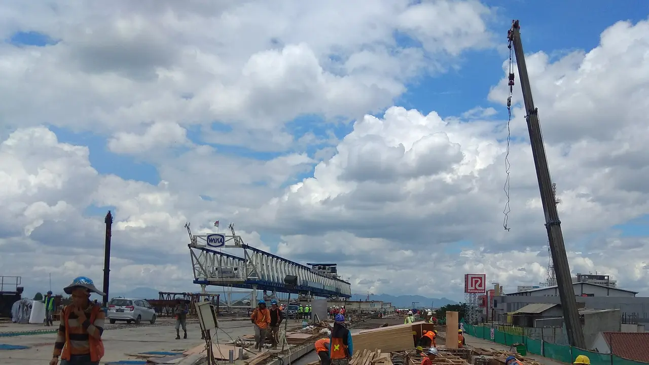 Pengerjaan proyek Bogor Outering Road