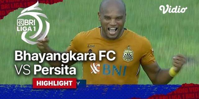 VIDEO: Highlights BRI Liga 1, Bhayangkara FC Bermain Imbang Melawan Persita  Tangerang