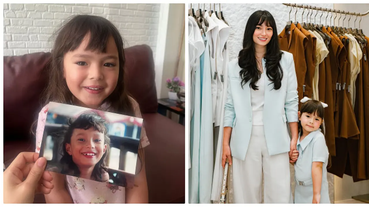 6 Potret Masa Kecil Asmirandah dan Chloe, Ibu Anak Parasnya Bak Pinang Dibelah Dua