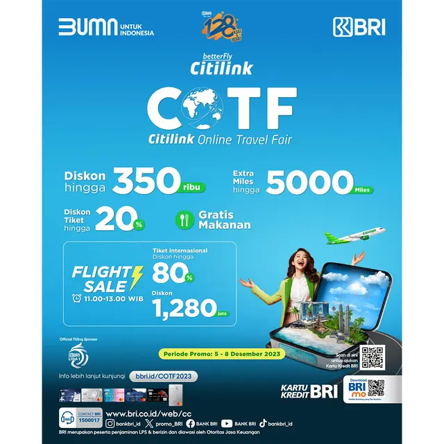 Promo Heboh untuk Nasabah BRI