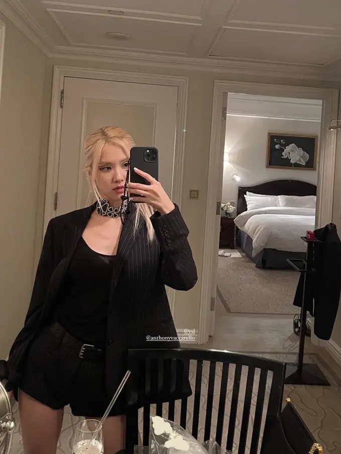 Hadir di After Party Met Gala, berikut harga keseluruan outfit Rose BLACKPINK/dok. Instagram (@roses_are_rosie)