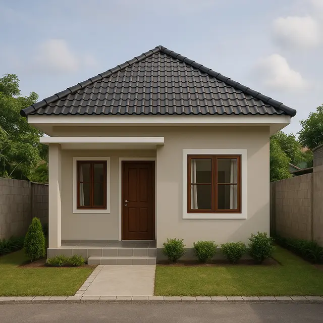 Model Rumah Sederhana 9x6 Meter 1 Lantai