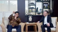 Menteri Perindustrian Airlangga Hartanto bertemu dengan perwakilan Apple di Kantor Kemenperin Jakarta, Kamis (30/3/2017). (Doc: Pusat Komunikasi Publik Kemenperin).
