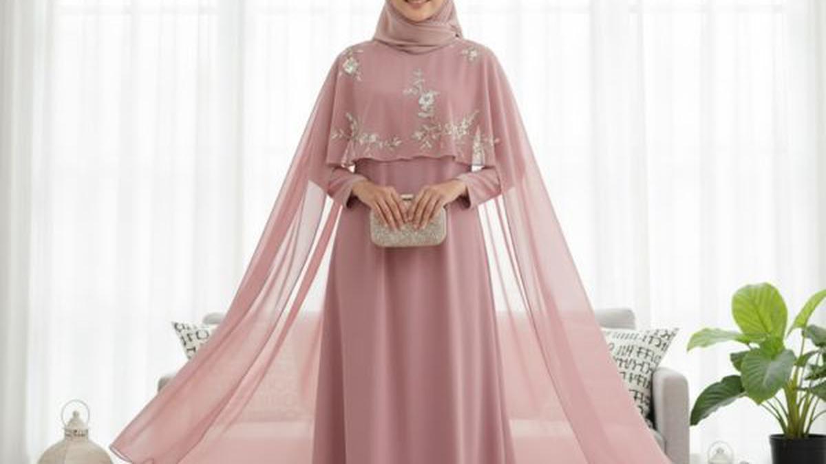 7 Rekomendasi Gamis untuk Lengan Besar, Bikin Terlihat Ramping dan Percaya Diri