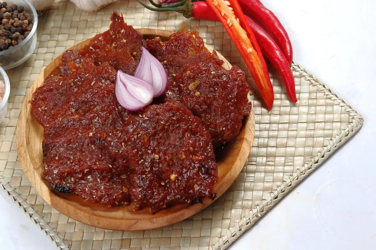 dendeng saging sapi manis