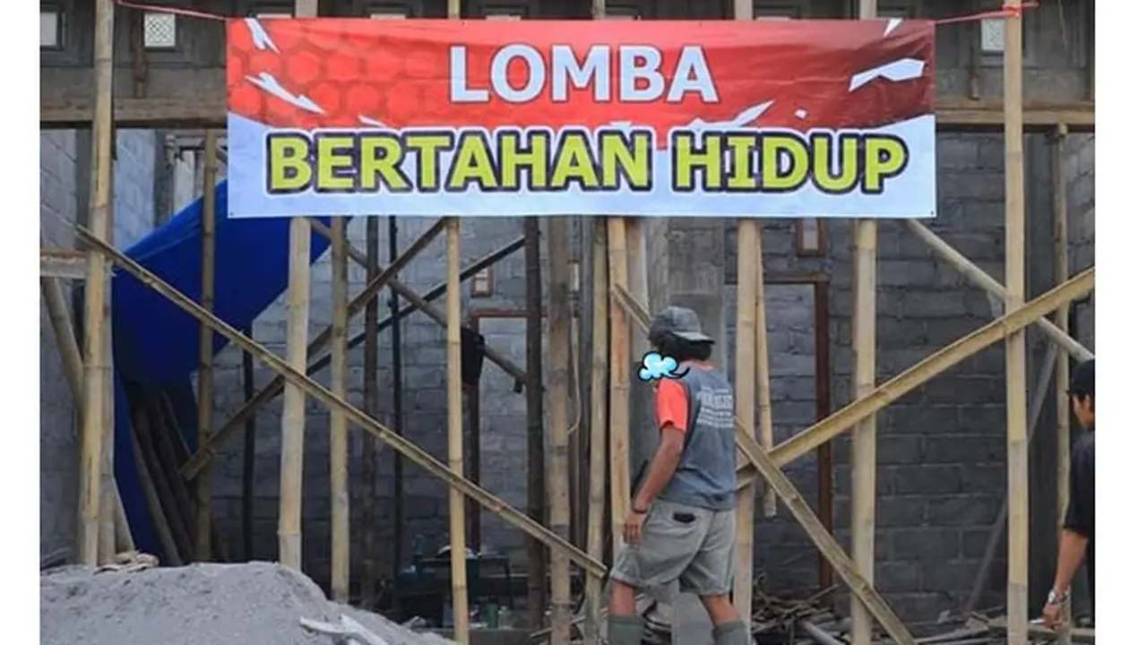 6 Lomba 17 Agustus Anti-Mainstream Ini Kelewat Kocak, Peserta Geleng Kepala