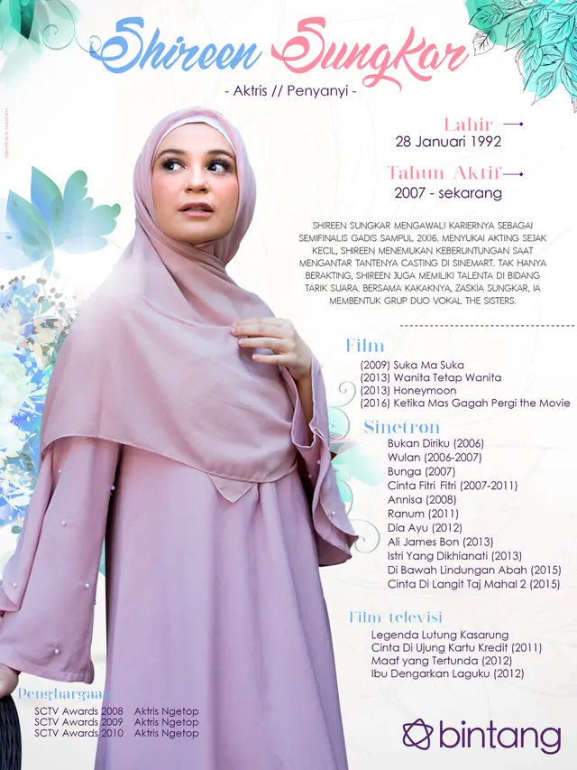 [Bintang] Celeb Bio Shireen Sungkar