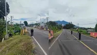 Tragedi di Jalan Lintas Sumatera, Ibu Meninggal dan Anaknya Luka Berat