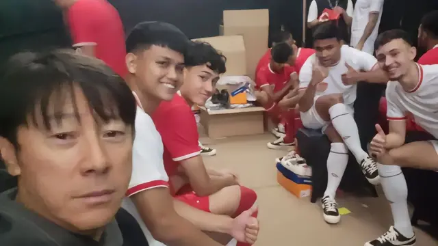 Bagikan Momen Bersama Pemain Timnas Indonesia di Akun TikTok/TikTok @shintaeyong.ofc