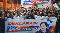 Konco Erick Thohir Mengalir di Jawa Timur Beri Dukungan Capres