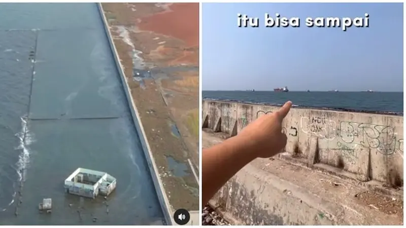 Pemprov DKI Jakarta membantah adanya kebocoran tanggul laut raksasa atau giant sea wall usai video viral menyebut adanya kebocoran tanggul laut raksasa.
