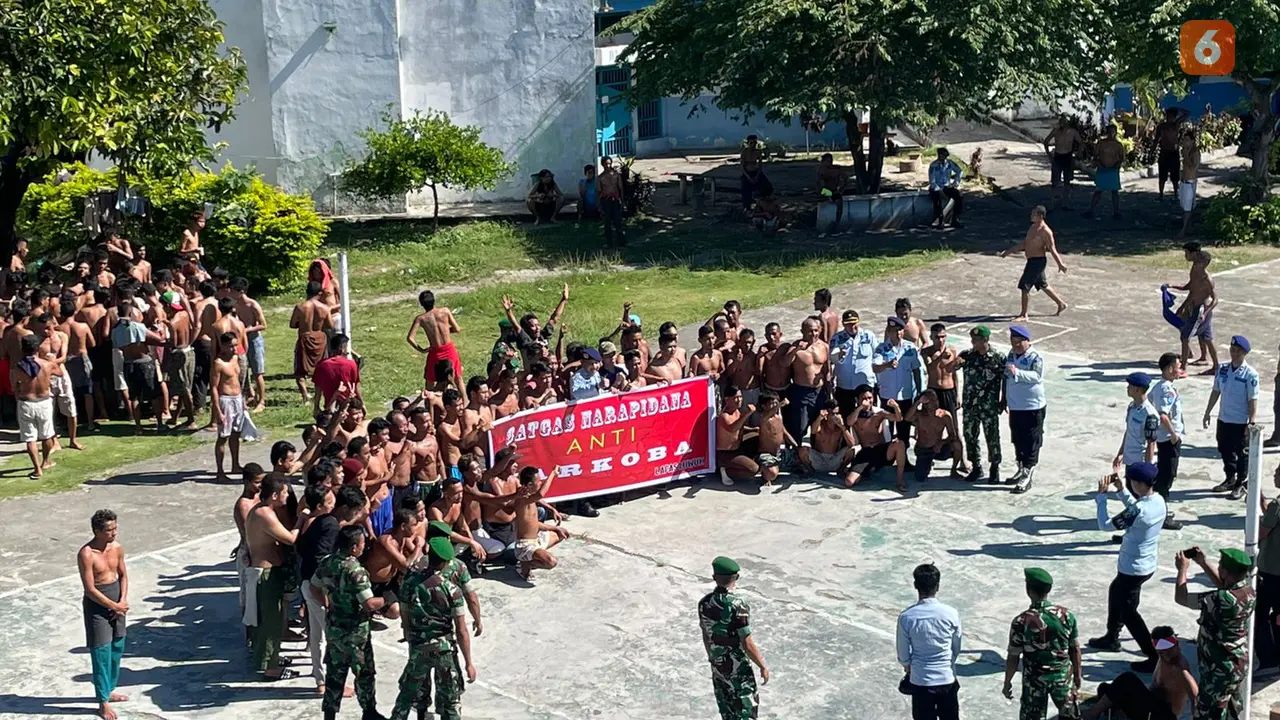 Narapidana di Lapas Luwuk