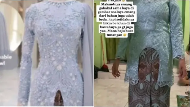 6 Potret Hasil Jahitan Pakaian Tak Sesuai Ekspektasi Ini Bikin Elus Dada