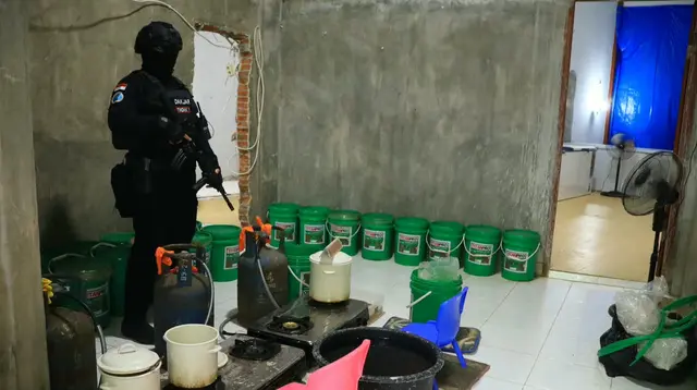 Kronologi Terbongkarnya Pabrik Sabu Blue Ice di Pidie Aceh