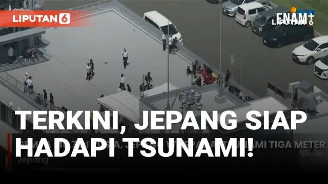VIDEO: Jepang Bersiap, Tsunami Diprediksi Sampai Indonesia