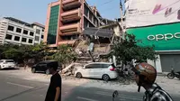 Gempa Myanmar Menewaskan Ratu Kecantikan Miss Tourism 2018, Jasadnya Terkubur di Bawah Kondominium 12 Lantai