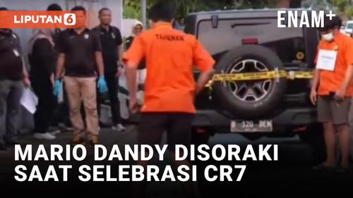 VIDEO: Mario Dandy Disoraki Saat Lakukan Selebrasi CR7 di Rekonstruksi Penganiayaan David