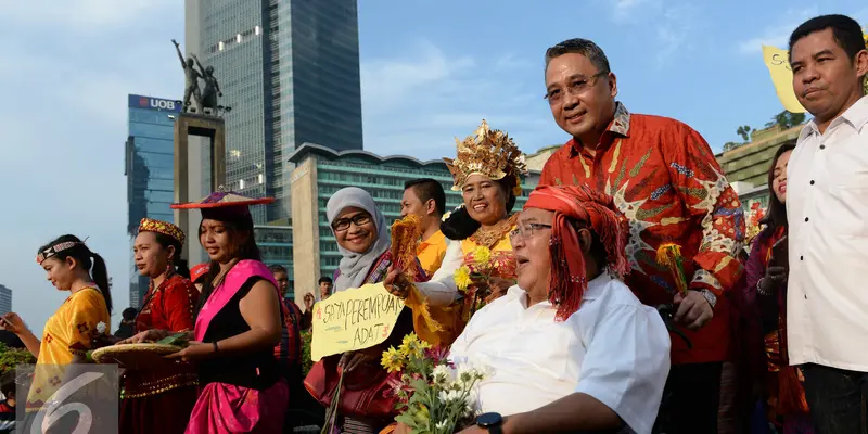 20160807- Peringatan Hari International Masyarakat Adat Sedunia di Bundaran HI-Jakarta- Angga Yuniar