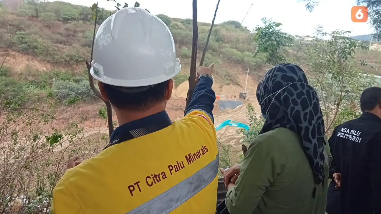 Pekerja PT Citra Palu Mineral