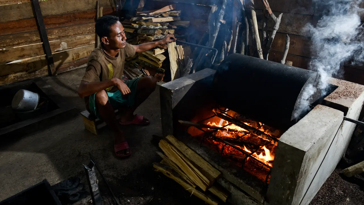 Pengolahan Kopi Tradisional Aceh
